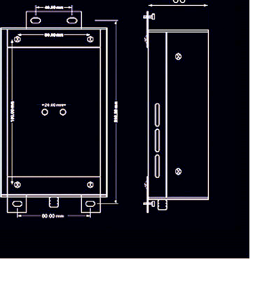 SG.CSL.600L installation dimensions drawing reference